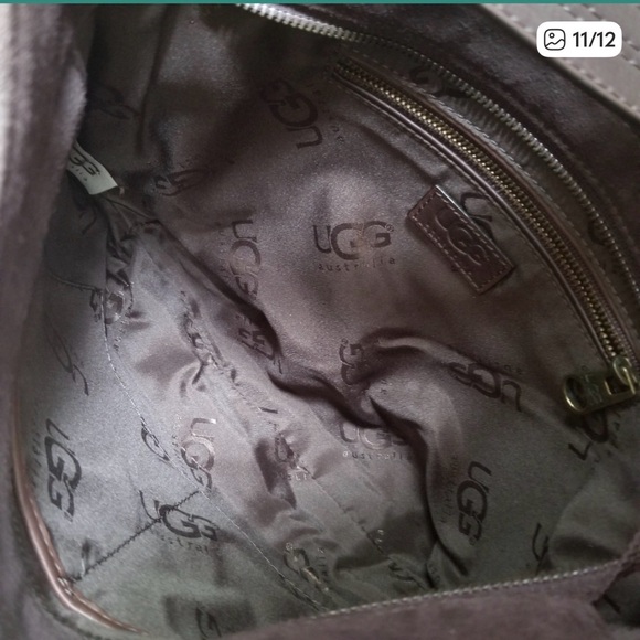 UGG Sheepskin Shearling Shoulder Bag - Picture 11 of 12